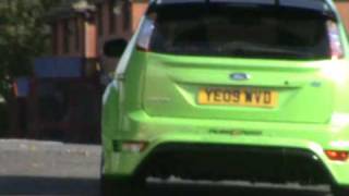 Focus RS 2009 at 360bhp by pumaspeed with Milltek Exhaust System  Drive Away [upl. by Anuahs]