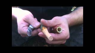 bushcraft Fabrication dun sifflet en bambou part2 [upl. by Atir]