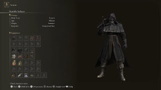 ELDEN RING Outfit 641 Gloomy Monk [upl. by Kcinimod288]