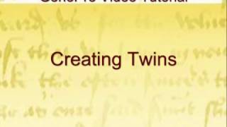 Creating Twins in genograms using GenoPro [upl. by Cartan]