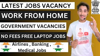 Daily earning😍work from home government jobs Banking Airlines Medical teaching all type of job [upl. by Otrebtuc]