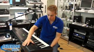 Roland FP80 Electric Piano  In store Review with Richard Gere and Peter Gabriel [upl. by Kattie205]