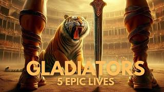 The Epic Lives of Gladiators  5 Epic Lives [upl. by Ayimat]