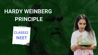 Hardy weinberg principle  evolution class 12 NEET [upl. by Eetnahs]