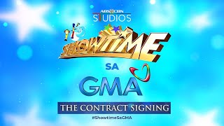 Its Showtime sa GMA  The Contract Signing  LIVESTREAM March 20 2024 [upl. by Evetta]