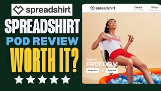 Spreadshirt Review  Spreadshirt Print On Demand Review [upl. by Esele369]