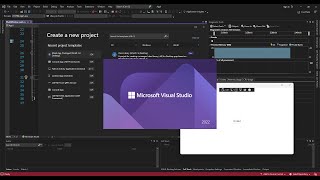 Build your first WinUI App in visual studio 2022 [upl. by Ardnosak]