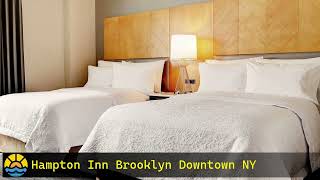 Hampton Inn Brooklyn Downtown NY NewYork hotel holiday [upl. by Deina]