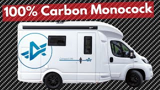 MONOCOCK WOHNMOBIL 100 CARBON 💥 Altlantis 595 Campervan superkurz und superleicht [upl. by Narual71]