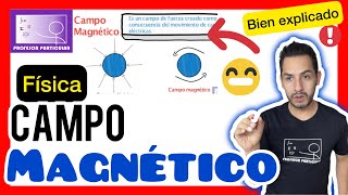 ✅​Campos MAGNÉTICOS e INDUCCIÓN magnética  𝙚𝙣 3 𝙢𝙞𝙣𝙪𝙩𝙤𝙨😎​🫵​💯​  Física Electromagnetismo [upl. by Kaylil199]