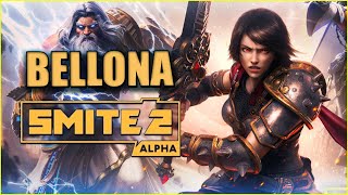 SMITE 2 ALPHA ► PRÉSENTATION  GAMEPLAY BELLONE  BELLONA POUR BIEN DÉBUTER [upl. by Eniamirt220]