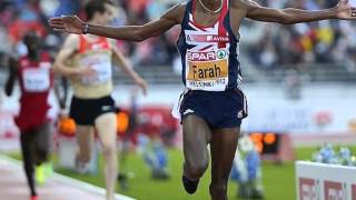 Mo Farah Win Gold Mens 5000m Greatest Long Distance Runner in world at London Olympics [upl. by Bilicki]