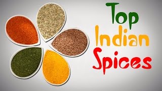 Top Indian Spices [upl. by Nylzor]