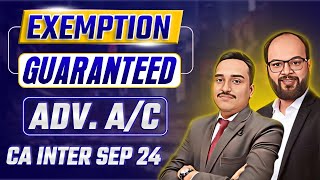 101 Exemption in Advance Accounts CA Inter Sep 24  How to Get Exemption in CA Inter Adv AC [upl. by Aihcropal15]