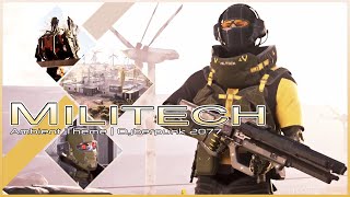 Cyberpunk 2077  Militech Stealth  Ambient Theme [upl. by Corrianne667]