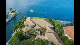 Stately Waterfront Residence in Sarasota Florida  Sothebys International Realty [upl. by Eehtomit]