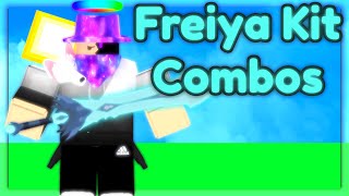 How To Combo With Freiya Kit In Roblox Bedwars [upl. by Most928]