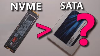 Are NVME SSDs EVEN Worth It NVME vs SATA [upl. by Cornelie]