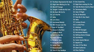 Beautiful Romantic Saxophone Love Songs Instrumental The Very Best Of Sax Piano Guitar Love Songs [upl. by Nybor]