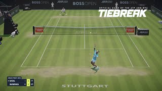 TIEBREAK  Stan Wawrinka Vs Rafael Nadal I Stuttgart Open PS5 [upl. by Alleiram]