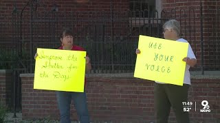 Residents protest outside Clermont County Animal Shelter after commissioners vote [upl. by Ez]