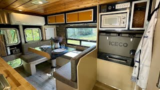 The Ultimate OffGrid Ambulance Conversion vanlife [upl. by Selemas]