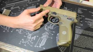 Quick Review of Cybergun FNX45 Airsoft Pistol [upl. by Anelis]