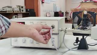 Microwave bench Setup experiment smvdu tarang ecewarriors [upl. by Wendolyn944]