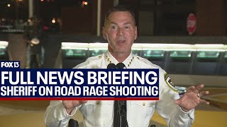 Hillsborough sheriff Arrest in deadly road rage shooting [upl. by Libb606]