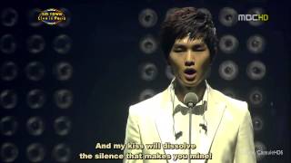 Onew  Nessun Dorma SM Town Live in Paris English [upl. by Haye]