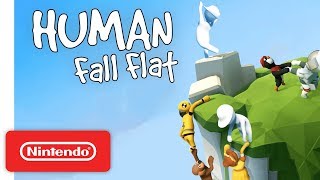 Human Fall Flat  Multiplayer Update Trailer  Nintendo Switch [upl. by Akinimod130]