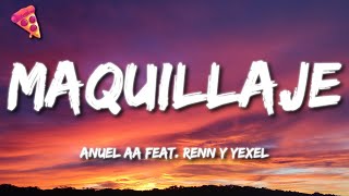 Anuel AA Feat Renn y Yexel  Maquillaje Remix Official IA Letra [upl. by Aurlie185]