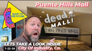 DEAD MALL Puente Hills Mall in City Of Industry Ca since 1974  minimal activity  full walk thru [upl. by Aciretahs]