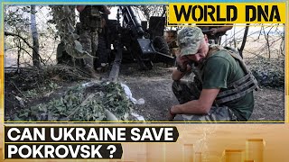 RussiaUkraine War Ukraine braces for fall of Pokrovsk  World DNA  English News  WION [upl. by Akilegna]