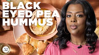 How to Make Black Eyed Pea Hummus  In The Kitchen With Millie Peartree [upl. by Enneyehs442]