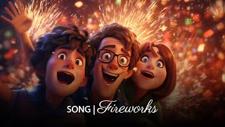 Fireworks Song  Fun Educational Song for Kids by Wiwi [upl. by Gae671]