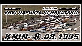 HRVATSKASRBI NAPUŠTJU KNIN 8081995 [upl. by Aerdna538]