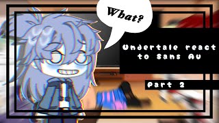 Undertale reacts to sans AuGacha LifeUndertalepart 2🇬🇧🇩🇪 [upl. by Omsoc663]