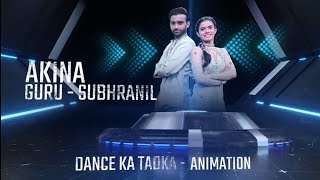 Akina and Subhranil Outstanding Dance performance Indias best dancer Season 4 Dance ka Tadhka P2 [upl. by Weisberg264]