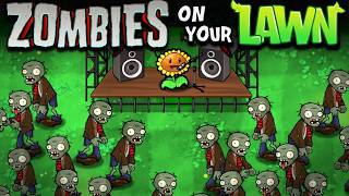 Zombies on Your Lawn MUSIC VIDEO HD 60fps  Plants vs Zombies Ending Credits Song [upl. by Aronos203]