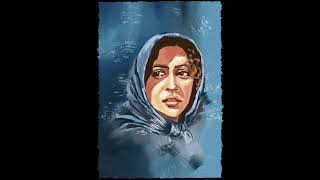 Digital TimeLapse Paintings  Rebele 7 Digital Oil Painting  Blue Scarf Lady [upl. by Ailecec]