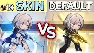 Iana Skin 「Mirrormaze」 Comparison 명일방주Arknightsアークナイツ [upl. by Ahsinad722]