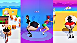 My girl friend Big Condo 😻 Twerk Race 3D Running Game tenzinggameroffical  2 [upl. by Stein]