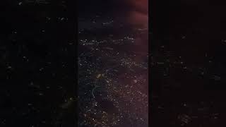 Flying over Rome on night 28th of August with Ryanair Flight FR 4930 from Catania Fontanarossa [upl. by Felipa]