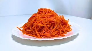 Zesty Spicy Carrot Salad  Easy amp Delicious Recipe [upl. by Grimaud]