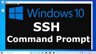 SSH Client on Windows 10 Using the Command Prompt  SSH from Windows to Linux and Other Systems [upl. by Rengaw]