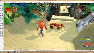 Crash Bandicoot HD Crab animation first pass [upl. by Linkoski]