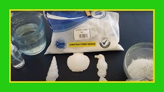 HOW TO USE PLASTER OF PARIS IN MOLDS [upl. by Flo]