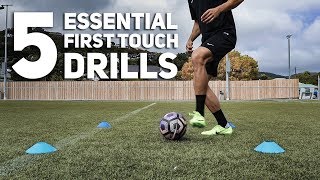 5 Essential First Touch Drills Every Player Should Master [upl. by Hnim]