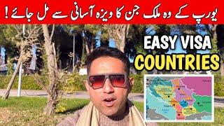 Balkan Route Countries  Easy Visa Countries for Pakistani amp Indian [upl. by Amethyst]